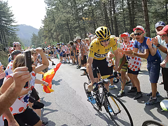 "A spectator threw a cup o...