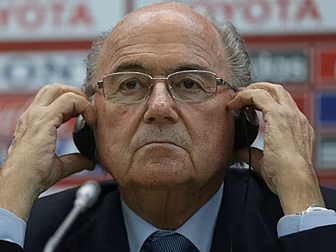 Can you picture Sepp Blatter a...