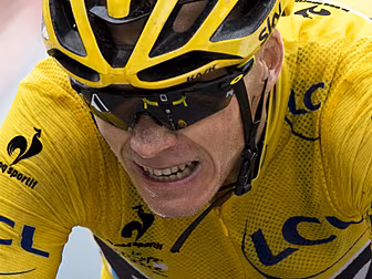 Froome's grip on the yello...