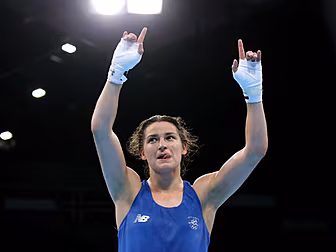 Katie Taylor will fight on the...