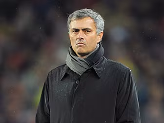 Not happy... Jose Mourinho wal...