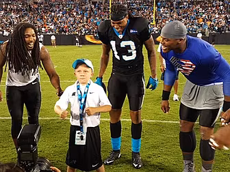 WATCH: Carolina Panthers give...