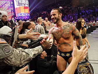 Cathal Pendred and CM Punk cla...