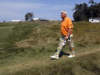 WATCH: John Daly sees red as h...