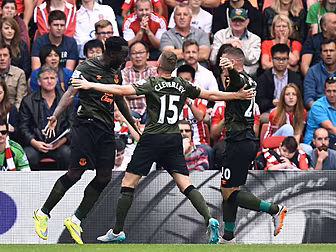 Everton stun Saints in the day...