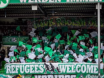 German football fans around th...