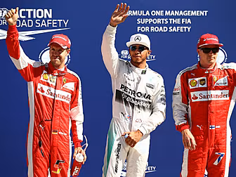 Hamilton claims pole at Monza