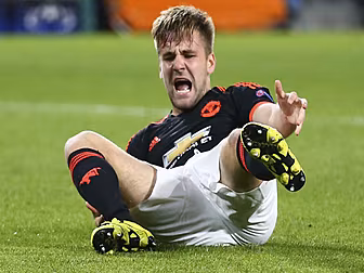 Hector Moreno visits Luke Shaw...