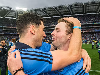 Bernard Brogan picks out the k...