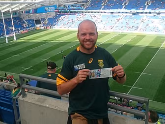 One South African fan cycled 4...