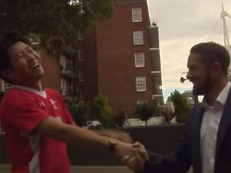 One overly excited Japanese fa...