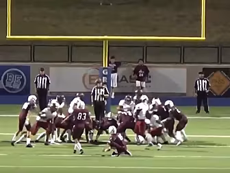 WATCH: American football kicke...