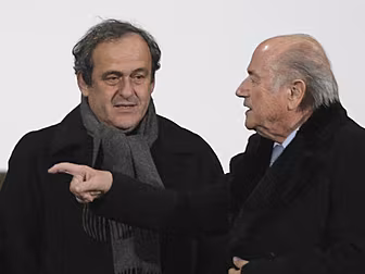 Blatter and Platini suspended...