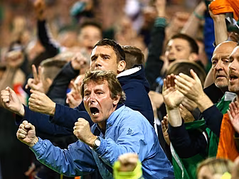 Where does Ireland's win o...