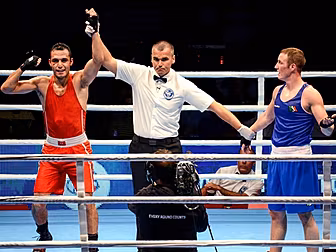 Irish boxing coach Zaur Antia...