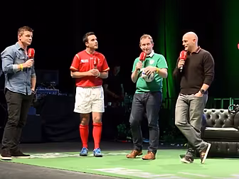 WATCH: Joe Molloy takes on Woo...