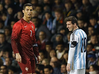 Ronaldo and Messi head the Bal...