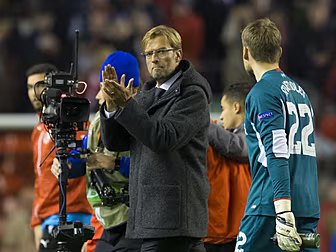 Jurgen Klopp speaks after his...