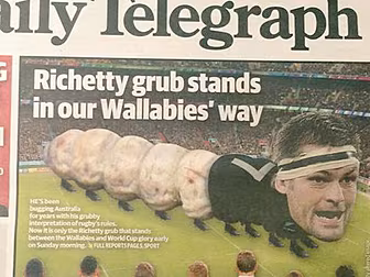 PIC: Australian paper gets its...
