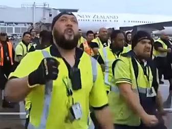 WATCH: A haka from Auckland ai...