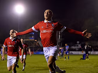 Salford City manage the first...