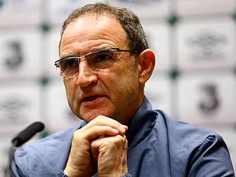 Ireland manager Martin O'N...