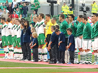 The Republic of Ireland team m...