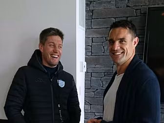 PIC: Dan Carter and Ronan O...