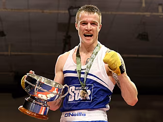 Ballymena boxer Steven Donnell...