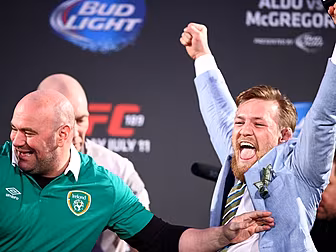 Dana White reckons Irish fans...
