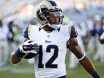 St. Louis Rams player Stedman...
