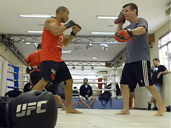 Jose Aldo's coach cannot s...
