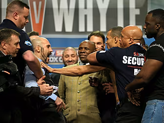 Spike O'Sullivan gets up c...