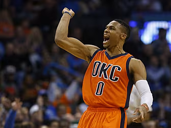 WATCH: Russell Westbrook only...