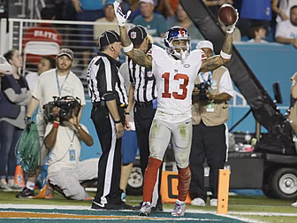 Odell Beckham Jr continues to...