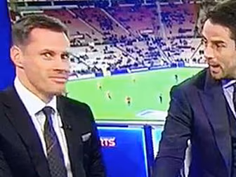 WATCH: Jamie Carragher takes t...