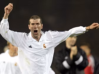 Zidane's son scores on deb...