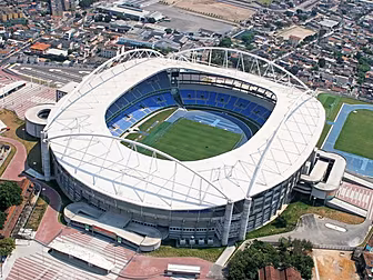 Rio's Olympic stadium goes...