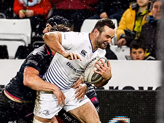 Dave Kearney on the double as...