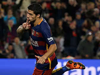  Luis Suarez handed two-match...