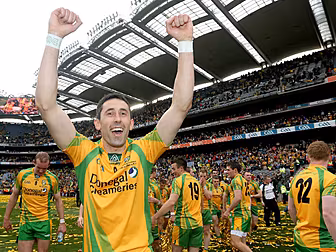 Donegal midfielder Rory Kavana...
