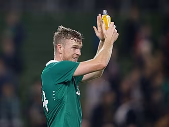 Ireland's Alex Pearce comp...