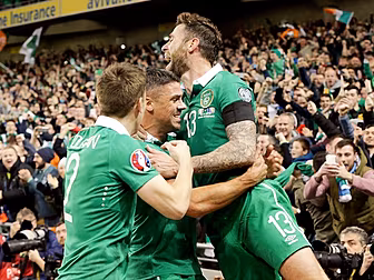 Irish fans who used a debit ca...