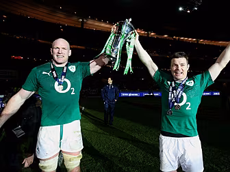 Four Irish players named in an...