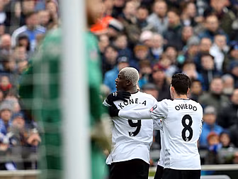 Everton's Kone reports inc...