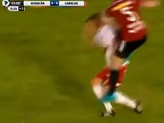 WATCH: Red card for a kung-fu...