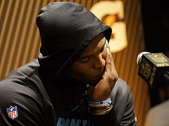 Cam Newton kept it short and s...