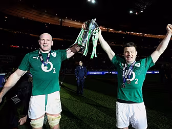 Brian O'Driscoll and Keith...