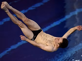 Irish diver Oliver Dingley mak...