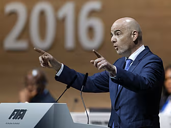 Gianni Infantino elected FIFA...